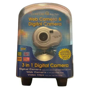 Concord eye Q Easy Too web camera &digital camera vintage 3 in 1
